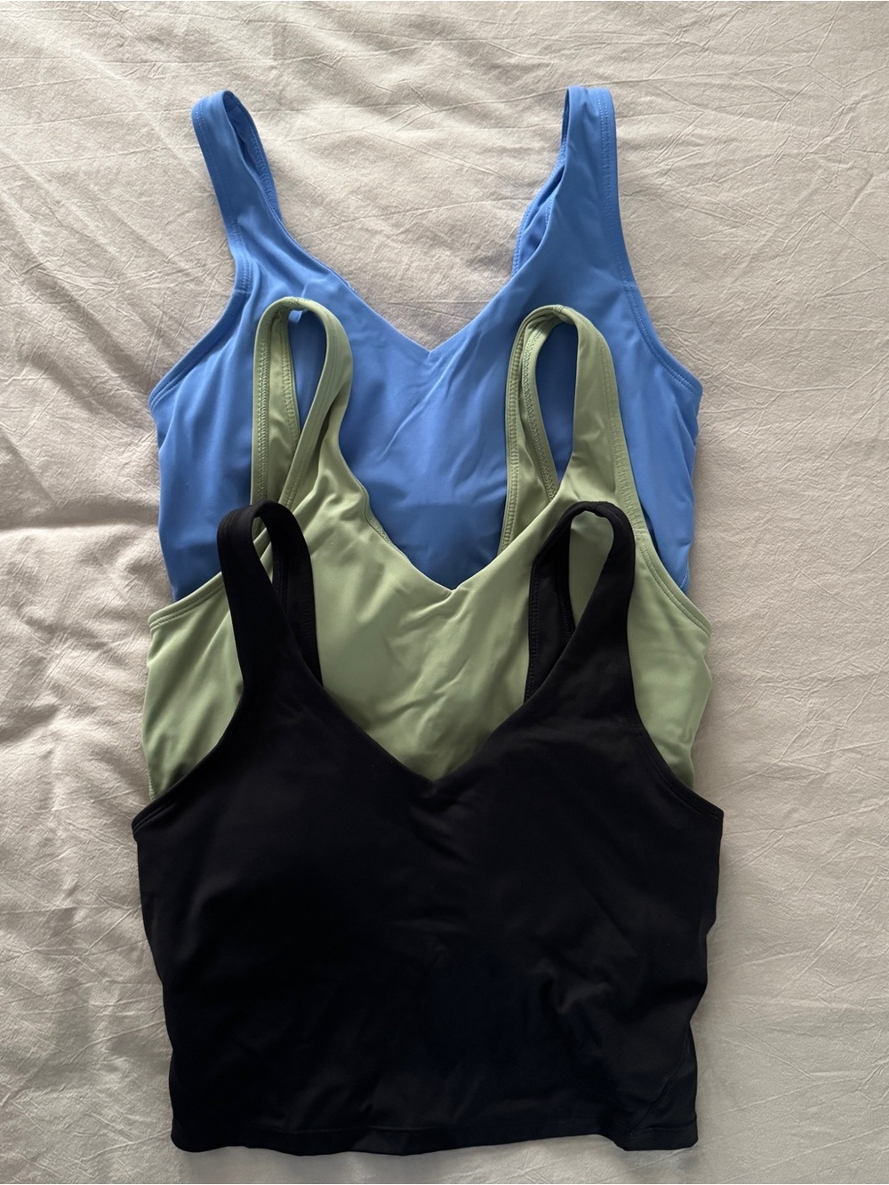 THE GYM PEOPLE Longline Sports Bra Wirefree Padded Medium Support Workout Top